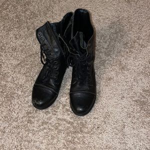 Steve Madden combat boots